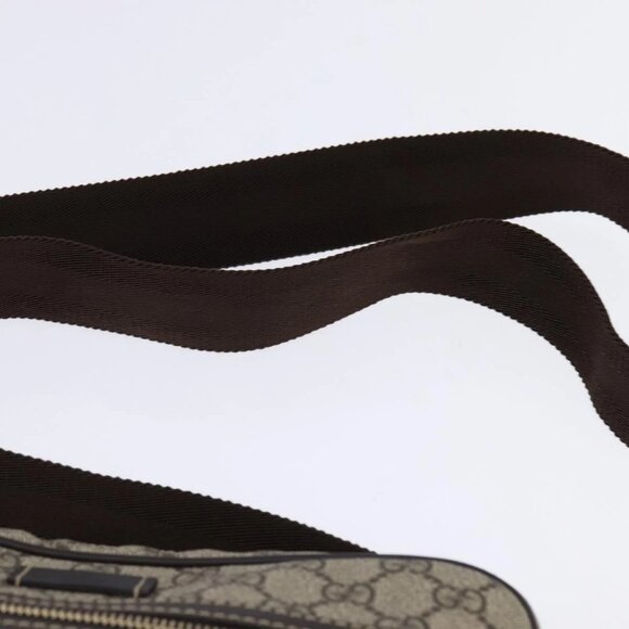 GUCCI GG Supreme Shoulder Bag PVC Beige Gold 201448 Auth ep11234 - Picture 9 of 16